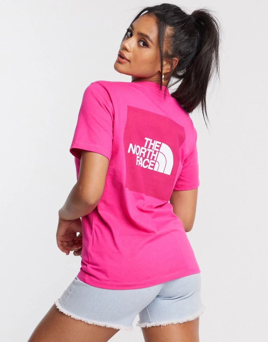 The North Face Heavyweight Box t-shirt in pink | ASOS (Global)