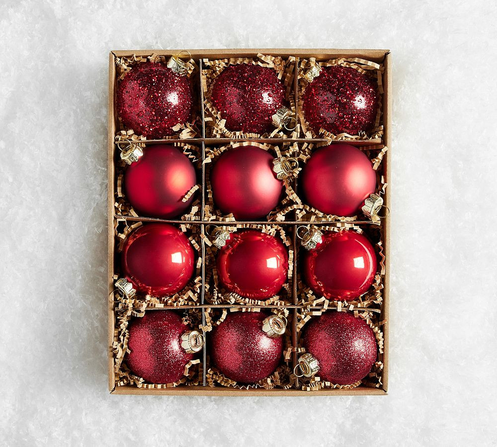 Mixed Ornaments - Set of 12 | Pottery Barn (US)