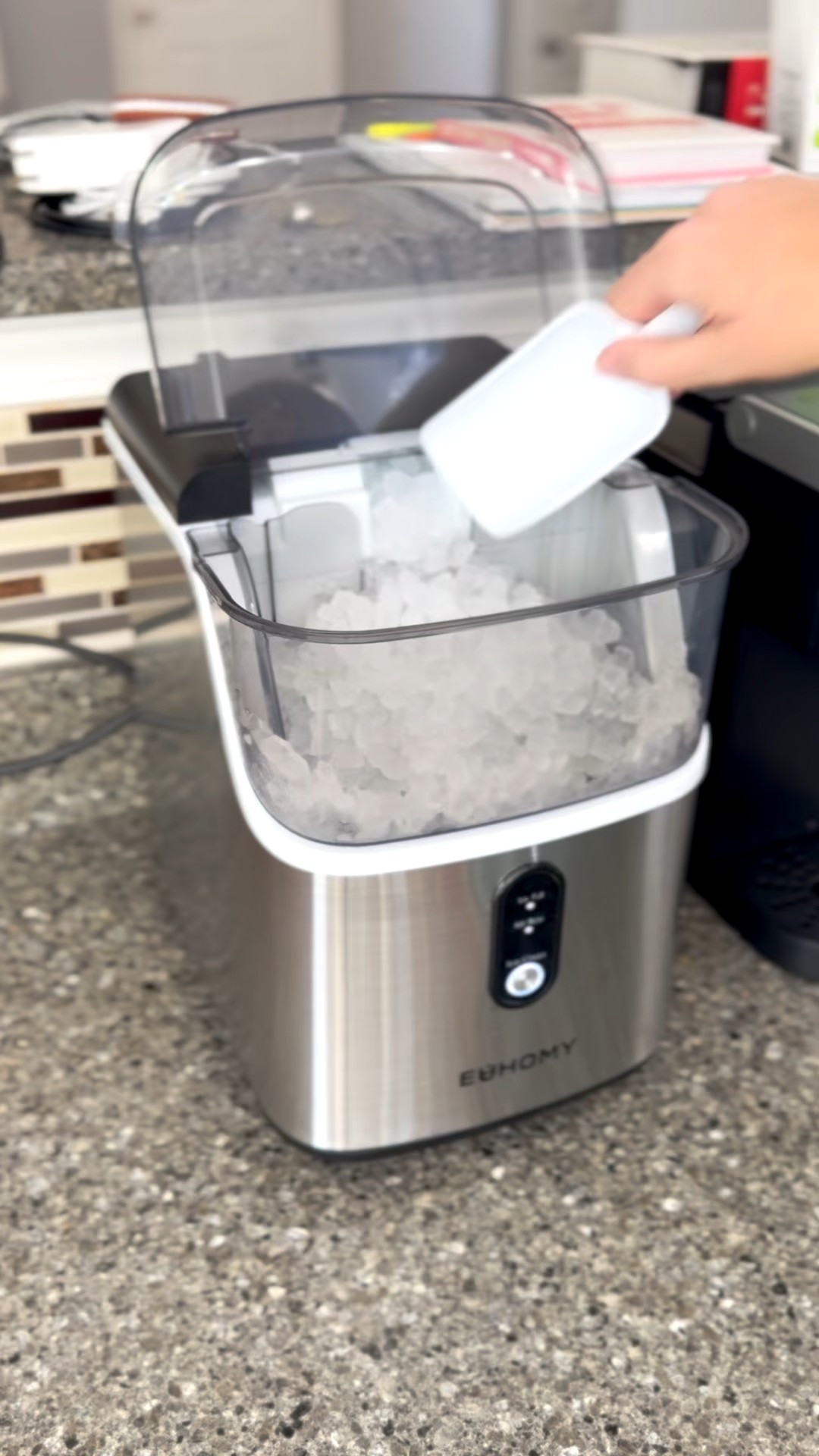 The Euhomy ice machine = endless soft chewable ice. I’m obsessed.

#KitchenAppliances #IceLover #LTKHome #AmazonFavorites #DrinkSetup

#LTKGiftGuide #LTKFamily #LTKHome