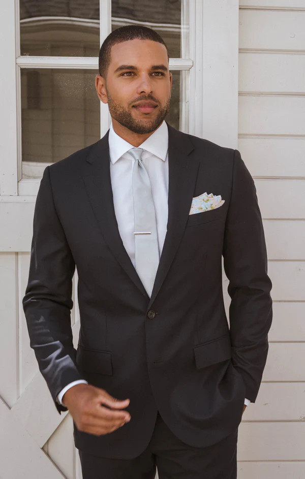 Nico Neck Tie ~ Steel Blue Solid | Show Me Your Mumu