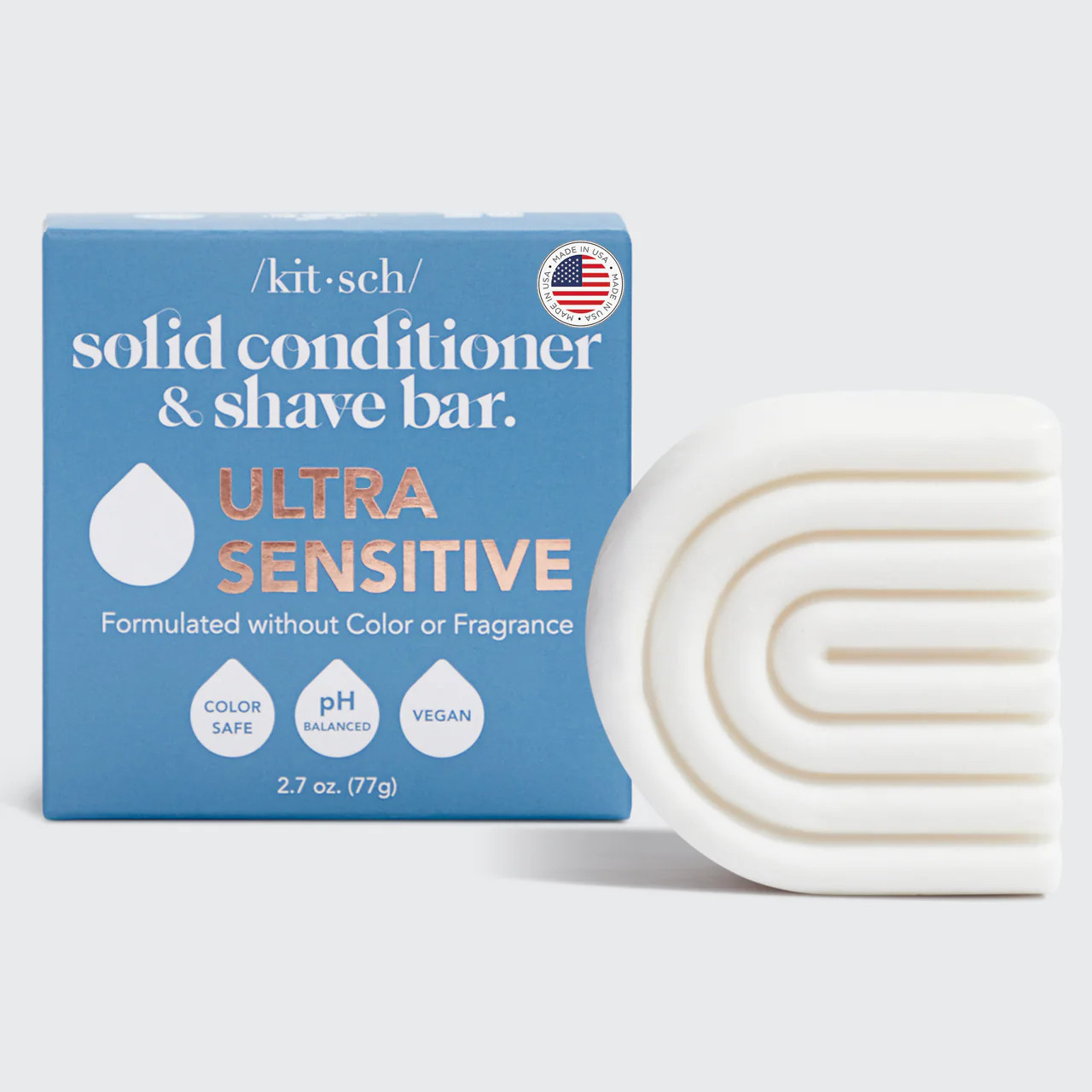 Ultra Sensitive Solid Conditioner & Shave Bar | Kitsch