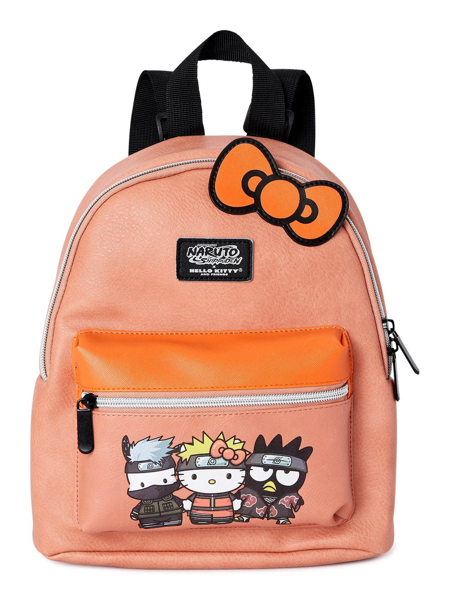 Sanrio Hello Kitty x Naruto Shippuden Women’s Mini Backpack Orange | Walmart (US)