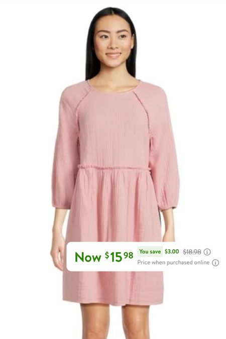 Walmart Time and Tru Women’s Babydoll Mini Dress, Sizes XS-XXXL / Easter dress / affordable dresses 

#LTKfindsunder50 #LTKover40 #LTKsalealert