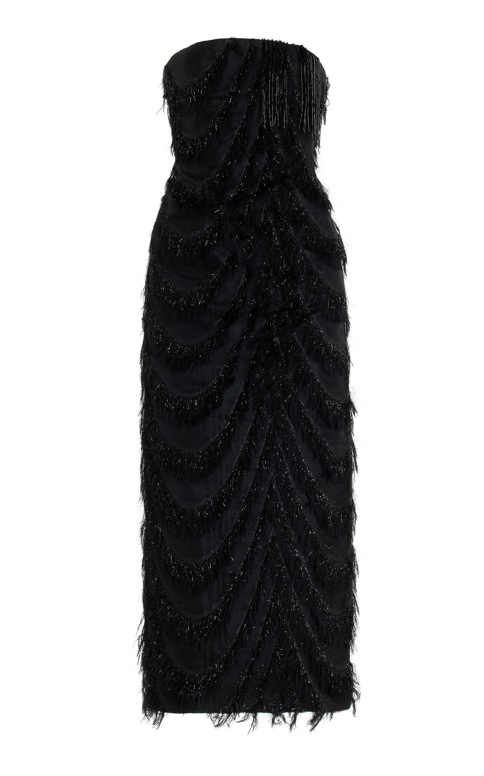 Alana Fil Coupe Organza Midi Dress | Moda Operandi (Global)
