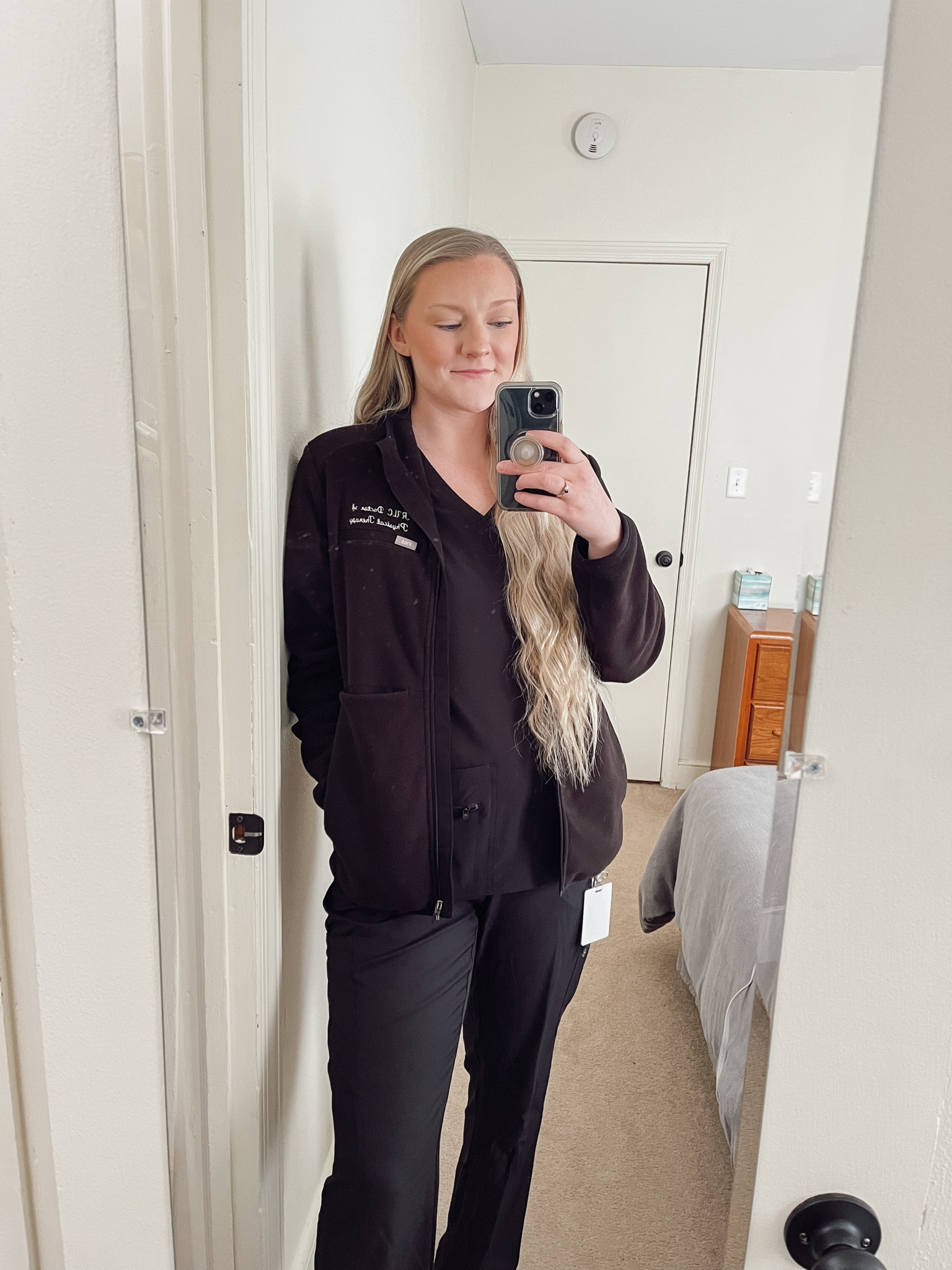 Figs fleece jacket, sized up two sizes to XL 

#LTKunder100
