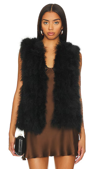 Scarlett Vest in Black | Revolve Clothing (Global)