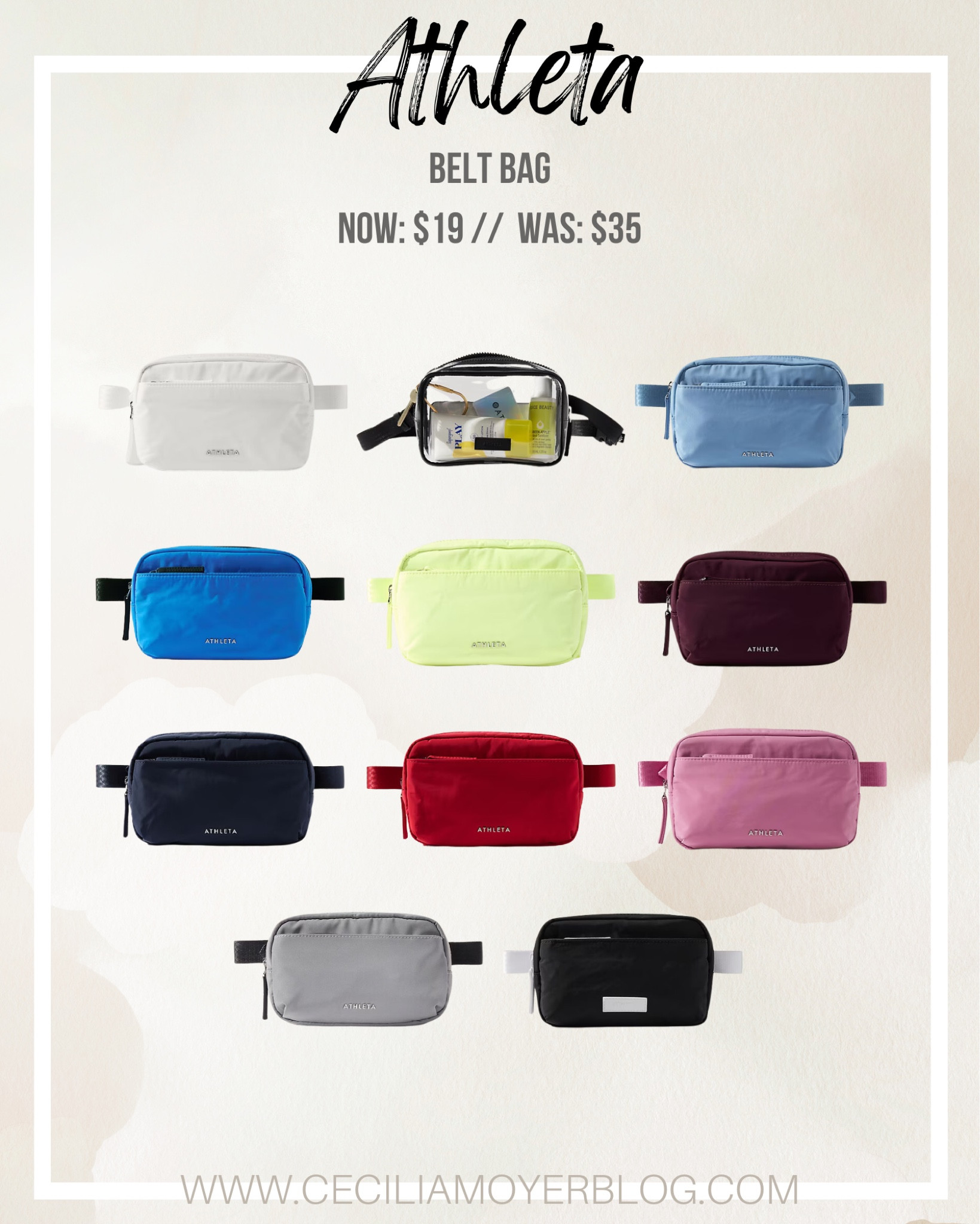 Athleta belt bags - school colors - sports game clear bag - travel bag - sports mom - gift idea 


#LTKFallSale #LTKSaleAlert #LTKFindsUnder50