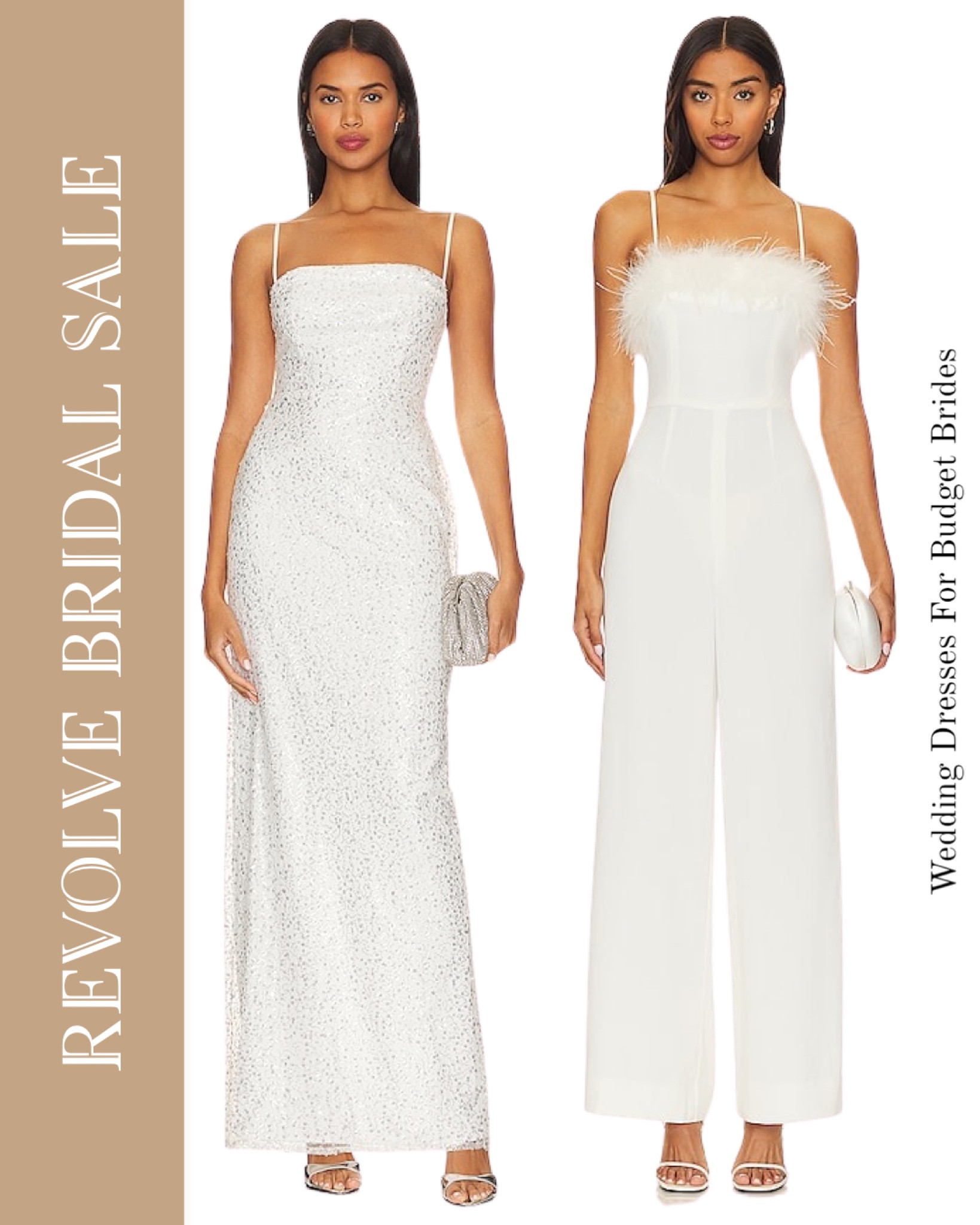 Revolve bridal wear on sale today with big discounts!

White dress. Bridal shower dress. Women’s clothing. Dressy outfit. Revolve dress. Event dress. Engagement party dress. Bride to be dress. Formal dresses. White bachelorette party jumpsuit. Engagement photo shoot dress. Revolve wedding. Rehearsal dinner dress. After party dress. 
Wedding jumpsuit. Bride jumpsuit. Bridal jumpsuit. White jumpsuit. Rehearsal dinner. Engagement party. Bridal shower. Bachelorette party. After party outfit. Reception outfit. 

#LTKSeasonal #LTKsalealert #LTKwedding