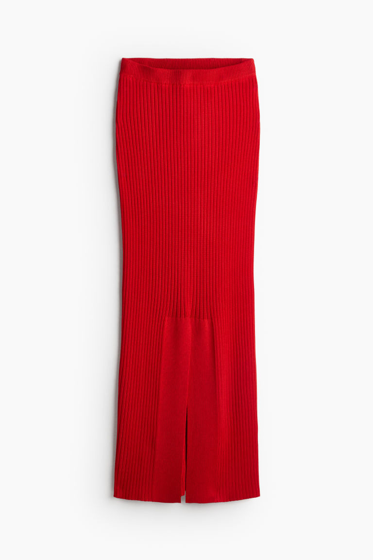 Rib-knit pencil skirt | H&M (UK, MY, IN, SG, PH, TW, HK)