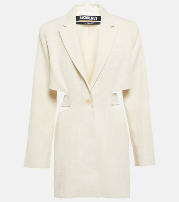 La Robe Bari linen-blend minidress | Mytheresa (US/CA)