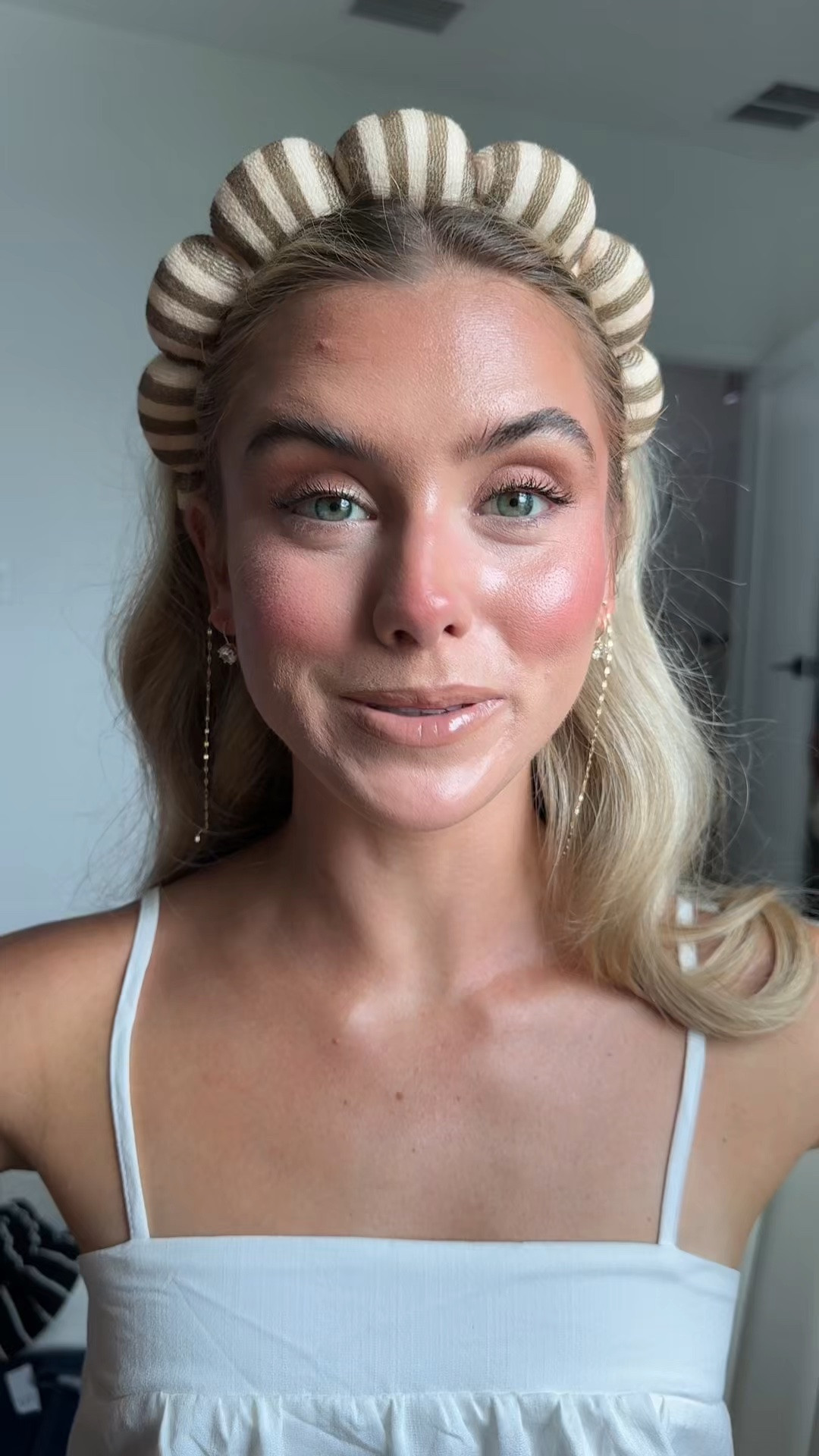 obsessed with the way my makeup turned out and majority of the products are 20% off select items @ULTA Beauty  🤌the 20% off sale runs 08/02/26 - 08/08/26 on select items! It includes makeup and skincare from major brands like The Ordinary, Clinique, Benefit Cosmetics, Anastasia Beverly Hills and more. #ultabeauty #ulta #ad

SHADES: ABH Impeccable Blurring Second-Skin Matte Foundation shade N2 | Natasha Denona Hy Gen Bronze | Dibs Beauty Love Beam Perfector shade 2 | Too Faced Melting Bronzing and Sculpting Stick shade Chocolate Mousse | Too Faced Cloud Crush Blush shade Candy Clouds | Elf Cosmetics Cream Blush shade Heat Cheek | Benefit Cosmetic Brow Gel shade clear | Loreal Paris Setting Spray | Maybelline Lifter Liner shade On It | Olehenriksen Pout Preserve Peptide Lip Treatment shade Citrus Sunshine | Dibs Beauty Powder Bronzer shade Caramel Cappuccino | Natasha Denona Concealer shade N2 | Natasha Denona Loose Setting Powder shade Translucent

#LTKgrwm #LTKBeauty #LTKSaleAlert
