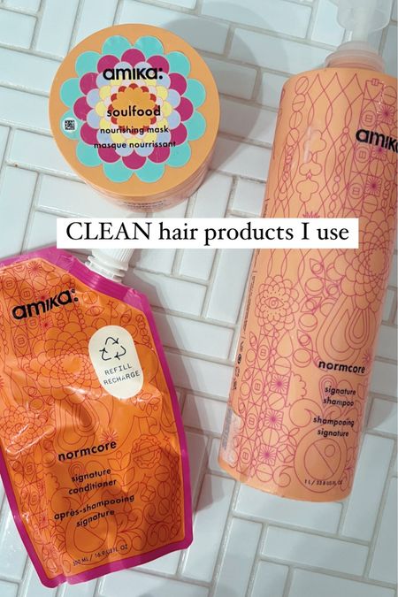 Clean shampoo, conditioner, + hair mask I use! 

Clean beauty products, hair products, hair, hair mask, shampoo, conditioner, Sephora, Amica shampoo, Amica conditioner, Amica hair mask, hair products, hair masks, clean hair products, clean shampoo, clean conditioner, clean hair mask 

#LTKunder50 #LTKbeauty