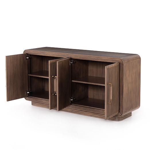 Grooved Base Buffet | West Elm (US)