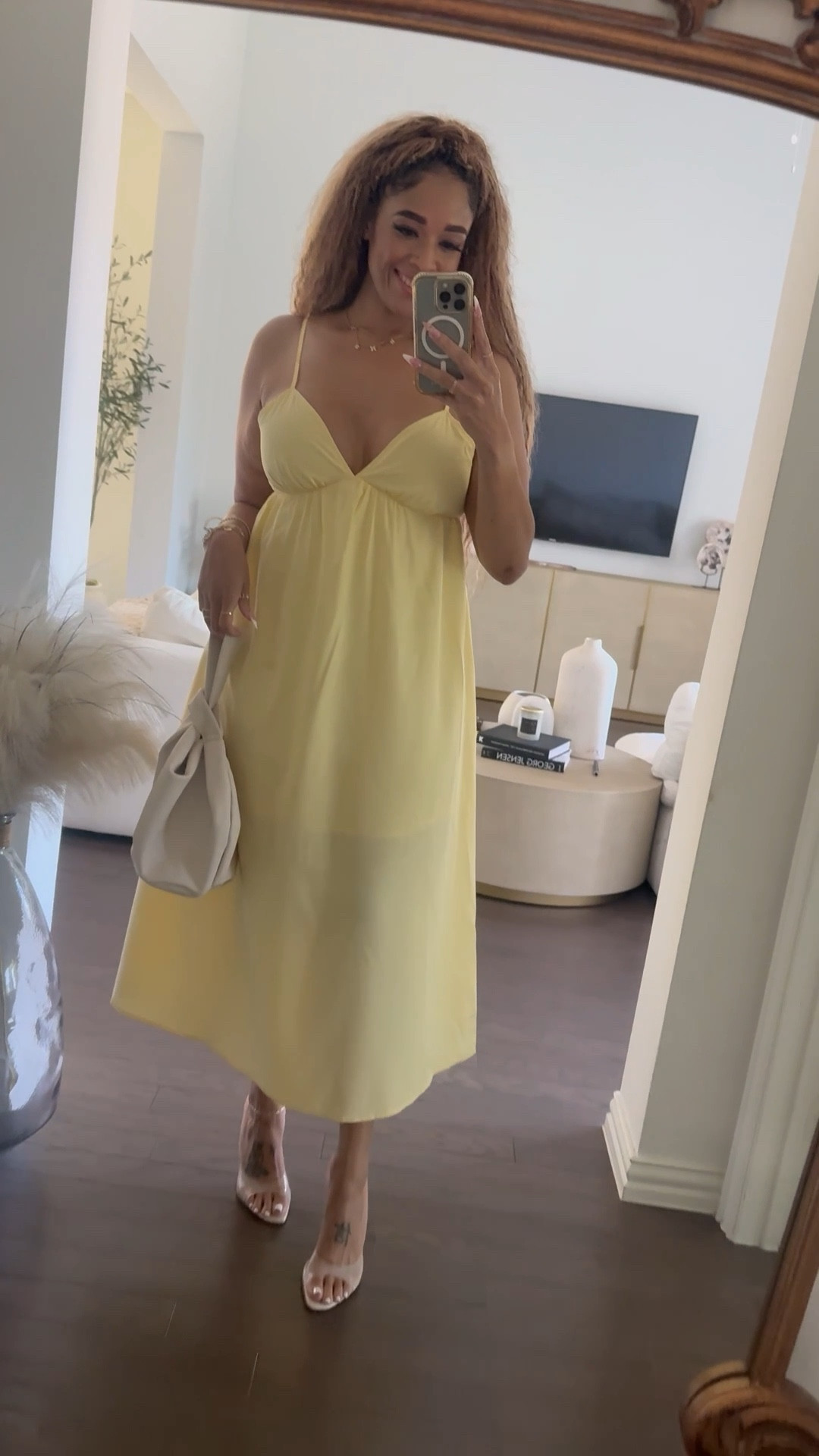 Enjoying the final days of summer in this butter yellow dress. Perfect for brunch or as a wedding guest.

#LTKFindsUnder50 #LTKSeasonal #LTKMidsize