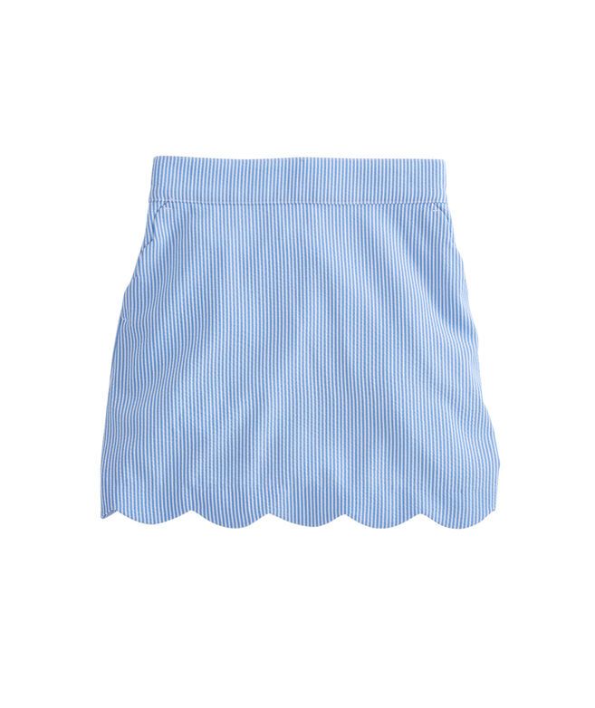 Girls Seersucker Skort | Vineyard Vines