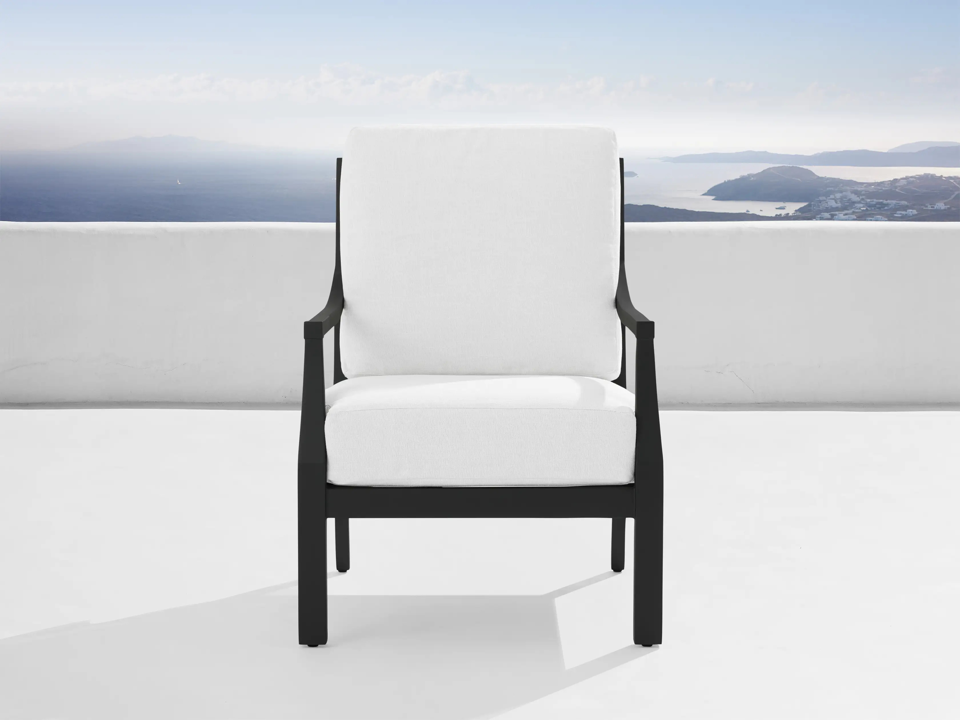 Montego Outdoor Aluminum Lounge Chair | Arhaus