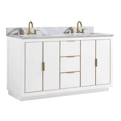 Austen 61" Double Bathroom Vanity Set | Wayfair North America