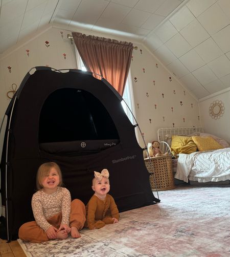 Room sharing can be tough! But Slumberpod has really helped create two separate spaces for the girls to sleep. 👯‍♀️

I highly recommend the fan bundle and grab their slumbertot! 

This is the perfect combo for traveling  

#LTKbaby #LTKtravel #LTKfamily