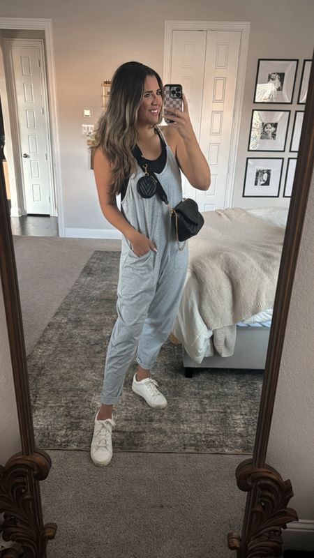 Hair day!!! Here’s my outfit of the day. These jumpsuits are so comfy and easy to throw on and go! I need more colors! 

Amazon outfit, mom outfit, ootd, casual outfit, Amazon purse, crossbody 

#LTKFindsUnder50 #LTKStyleTip