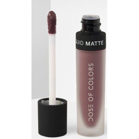 Dose of Colors Matte Liquid Lipstick, Cold Shoulder | Walmart (US)