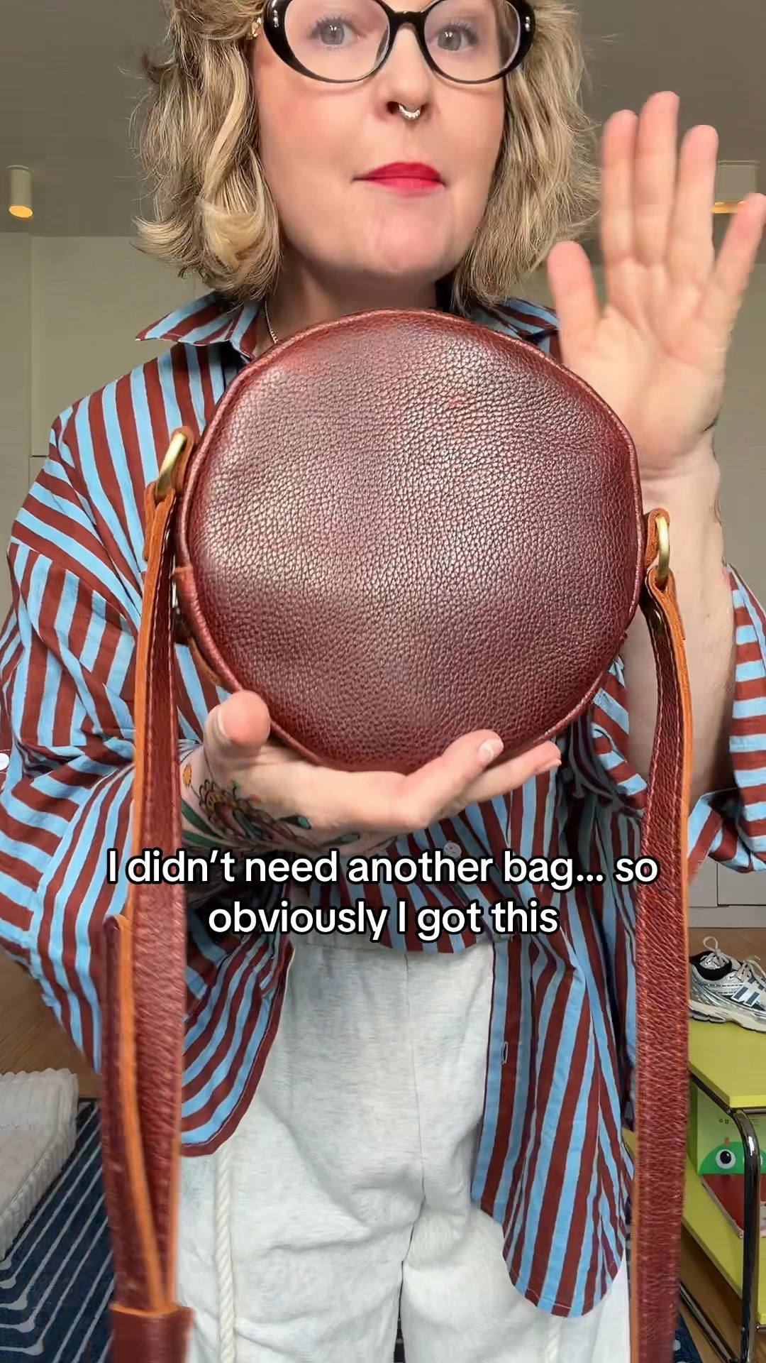 Chic and classy leather bag 🤎🤩

#LTKootd #LTKTravel #LTKFestival