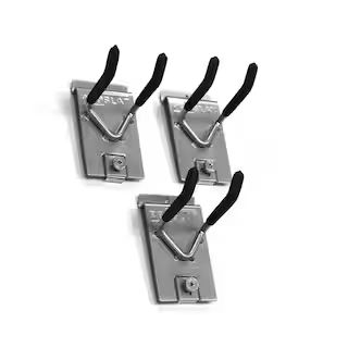 Proslat Slatwall 4 in. Double Hook (3-Pack) 13011 - The Home Depot | The Home Depot