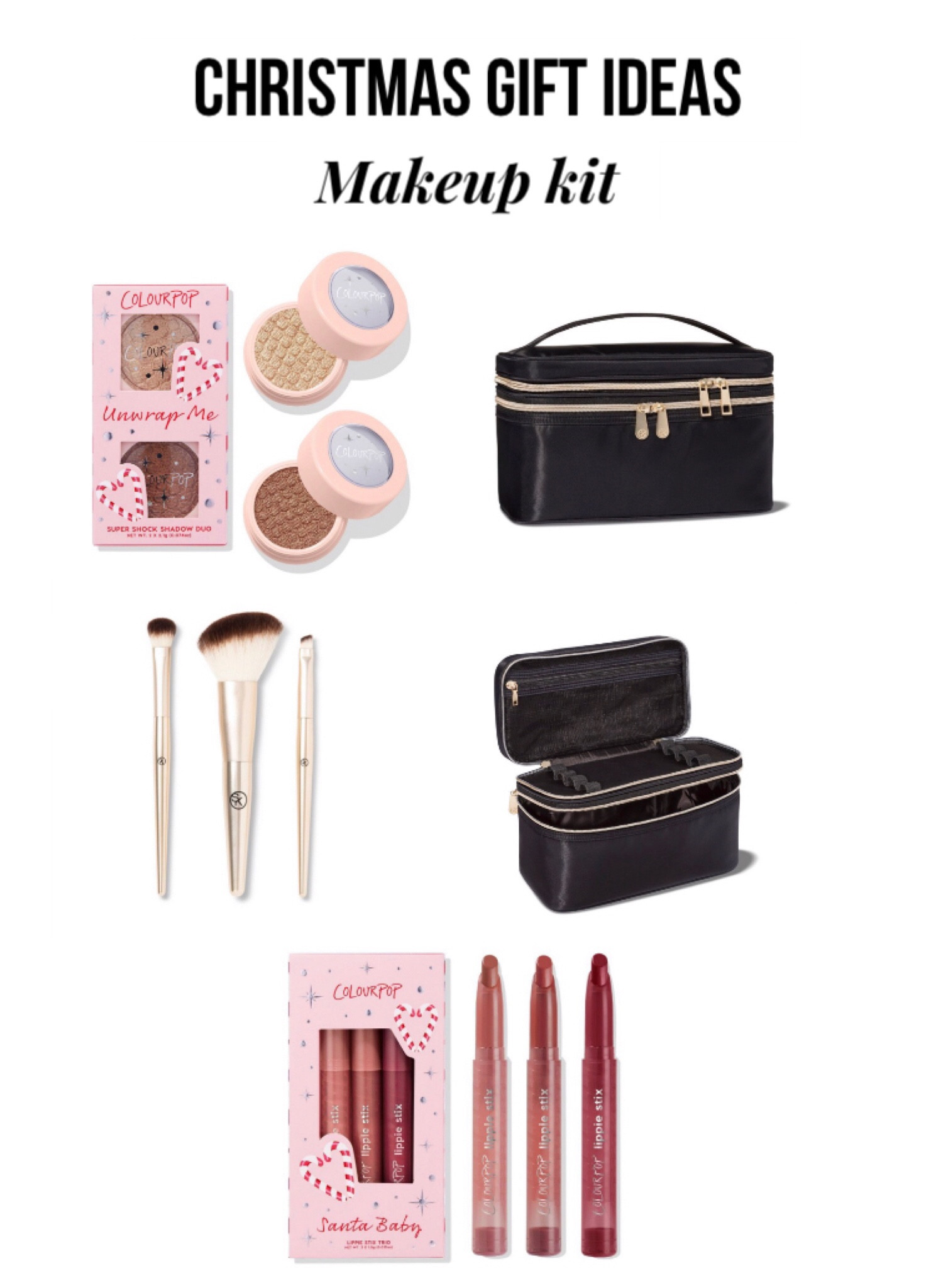 All of these last minute Christmas gifts can be found at target!!🎄🎁✨ #lastminutegift #christmasgiftideas #giftguide #christmasgiftguide #holidaygiftguide #holidayguide #colourpop #makeupkit #makeupessentials #makeupfinds #targetfinds #targetgifts

#LTKHoliday #LTKbeauty #LTKGiftGuide