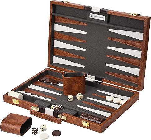Get The Games Out Top Backgammon Set - Classic Board Game Case - 2 Players - Best Strategy & Tip ... | Amazon (US)