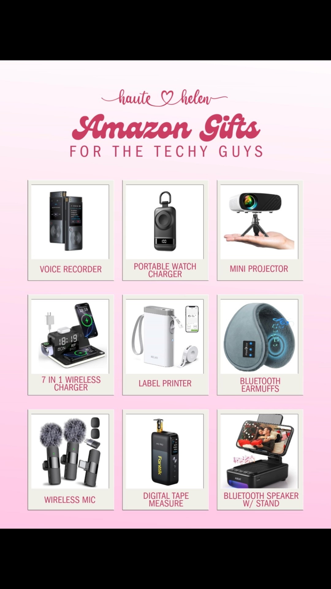 Amazon Gift Ideas for the techy ones 💖✨

#sale #deals #discount #Black Friday

#LTKCyberWeek #LTKHoliday #LTKGiftGuide