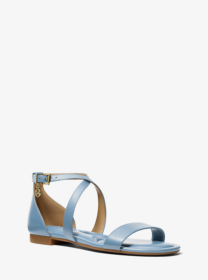 Alexa Flex Leather Sandal | Michael Kors US