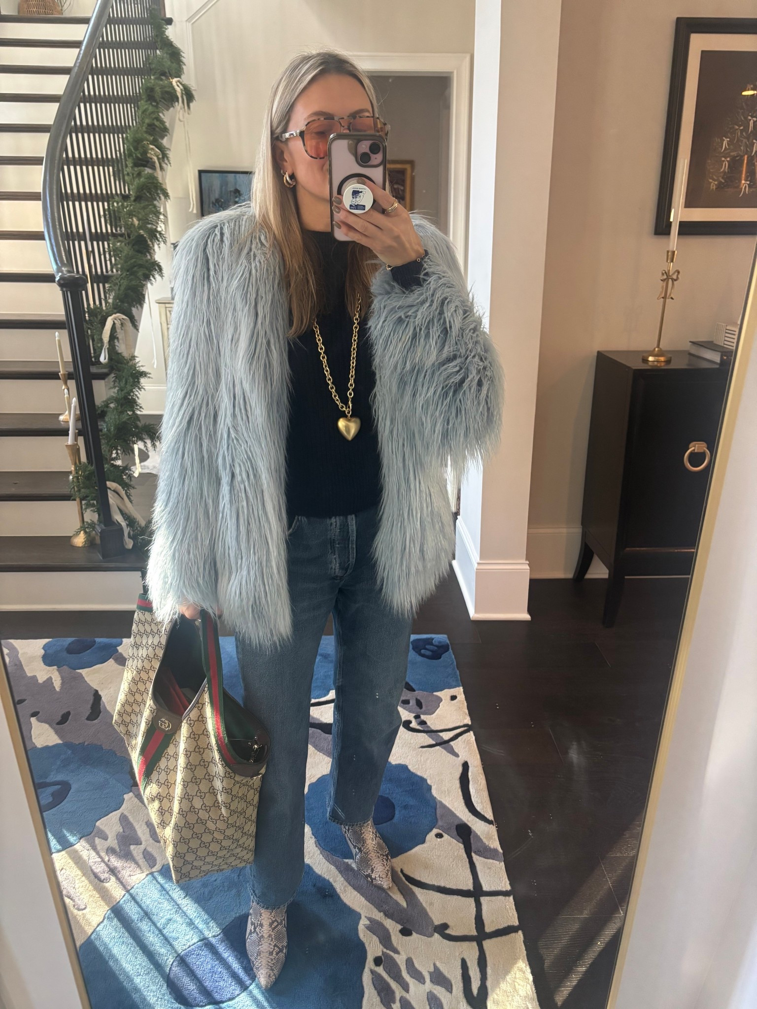 winter denim apre ski outfit
On sale!  Living in these.  Took a 27 for loose fit but could do a 26.  

#LTKSeasonal #LTKootd #LTKSaleAlert