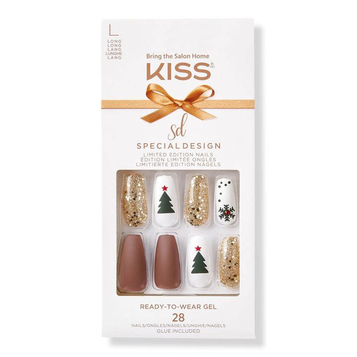 North Pole Special Design Holiday Fake Nails - Kiss | Ulta Beauty | Ulta