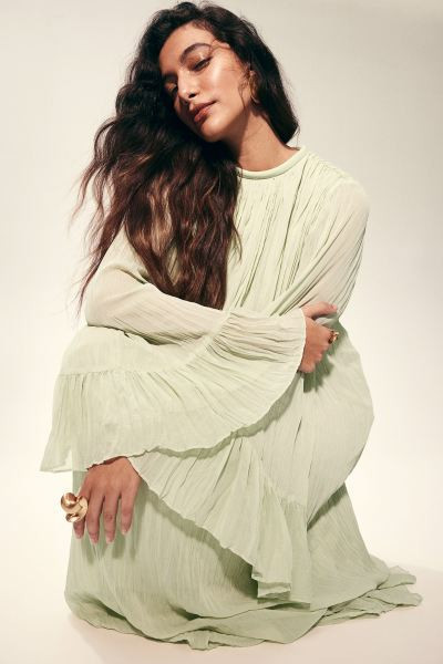 Pleated Kaftan Dress | H&M (US + CA)