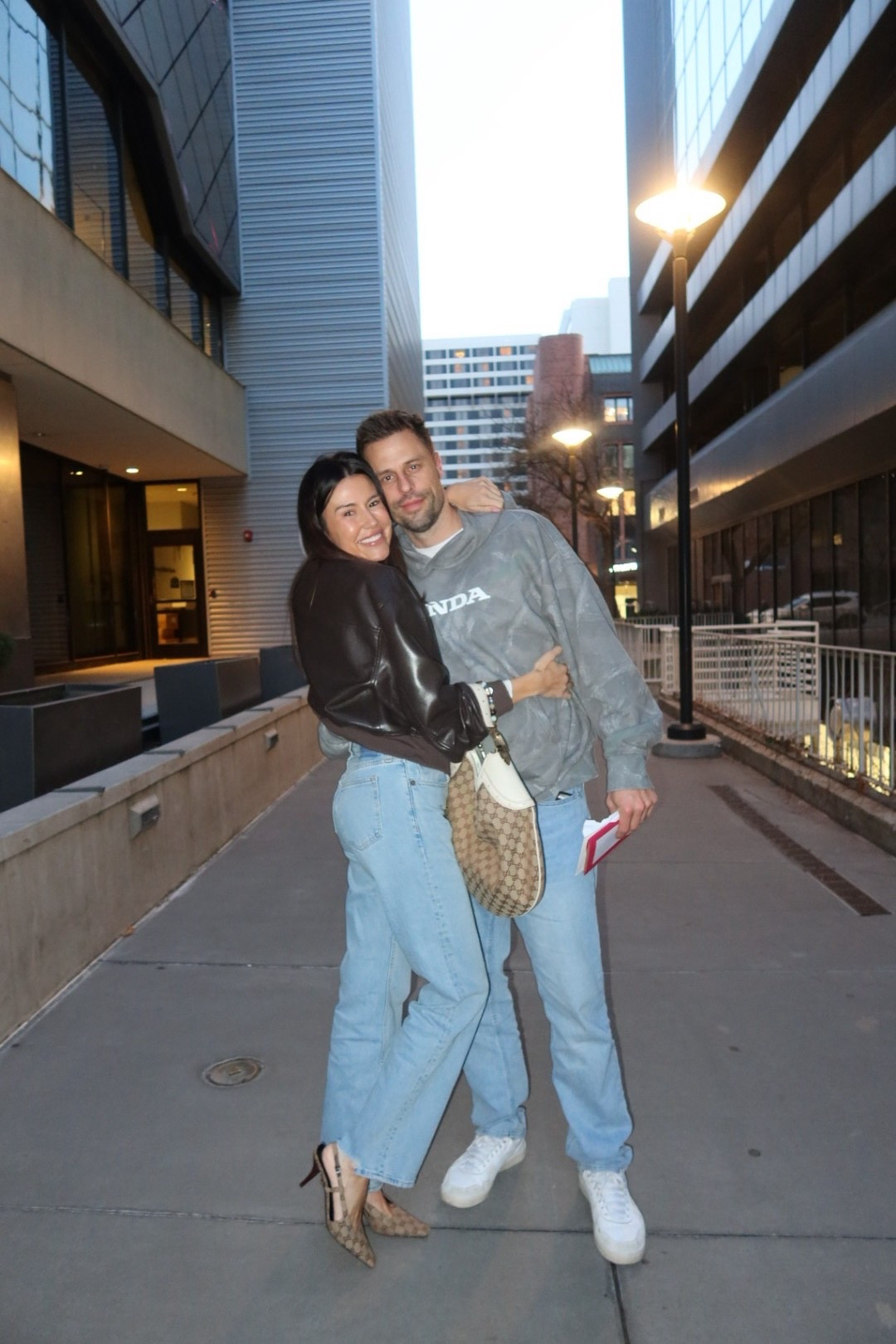 Date night outfit 🤍 leather jacket from @aritzia & jeans from @abercrombie 

#LTKgrwm #LTKootd #LTKdayinmylife