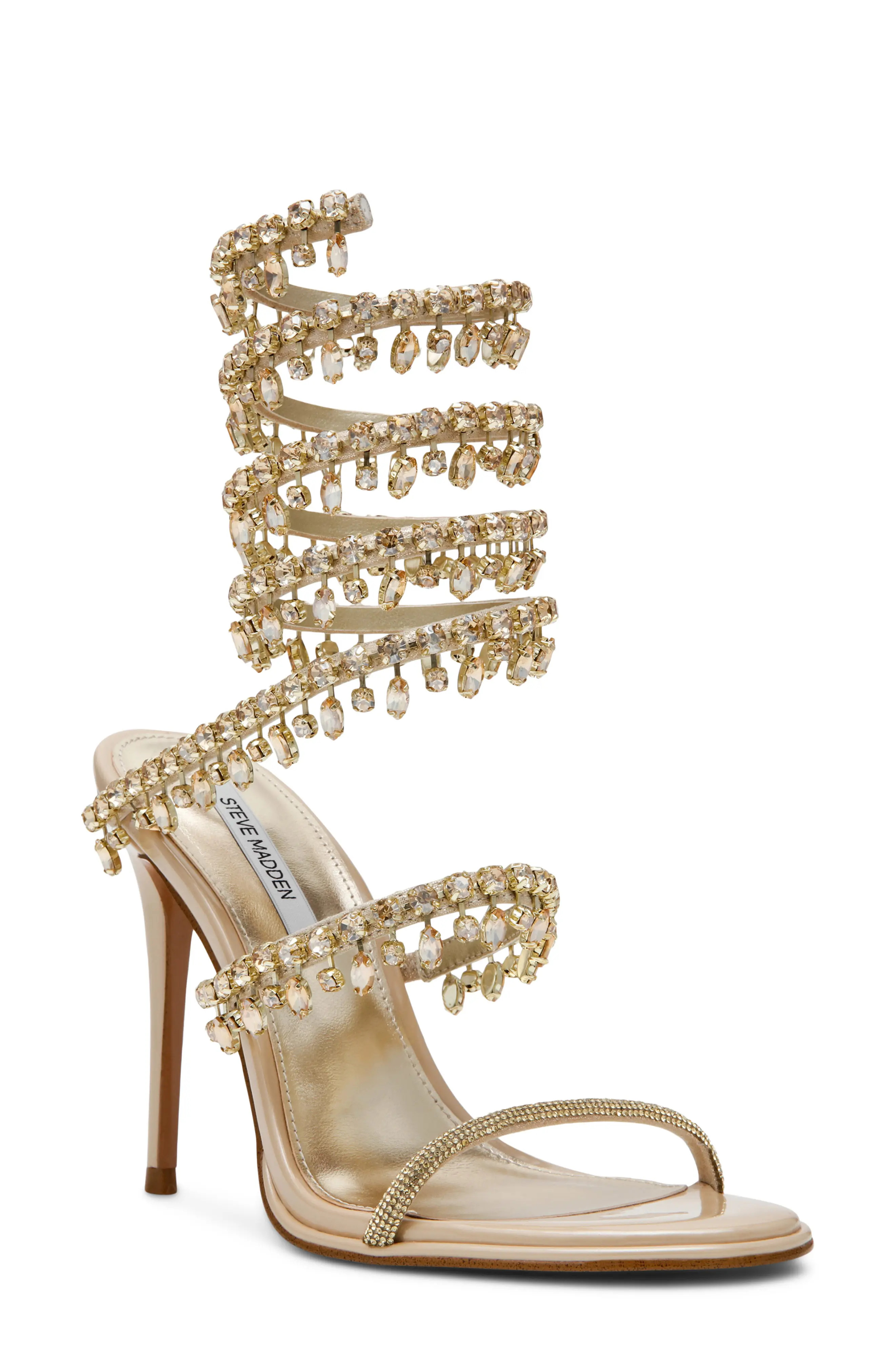 Steve Madden Gorgina Ankle Wrap Sandal (Women) | Nordstrom | Nordstrom