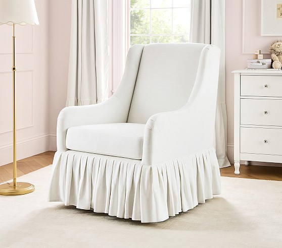 Merced Skirted Glider | Pottery Barn Kids