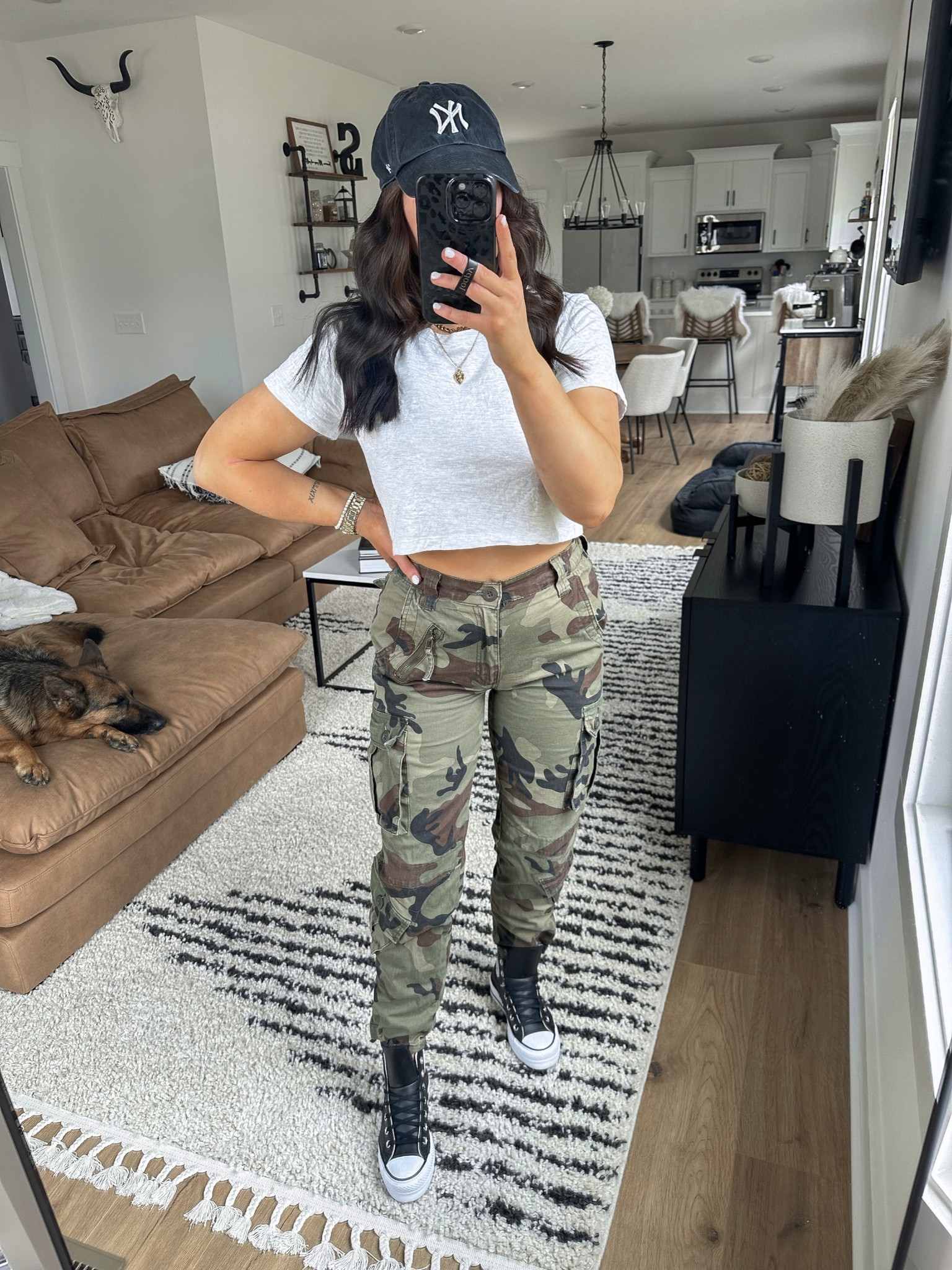 Tee — small
Pants — 2

cargo pants outfit | cargo pants women | cargo pants amazon | amazon cargo pants | womens cargo pants | camo pants | summer outfit inspo | summer outfit ideas | summer outfits 2023 casual | summer outfits women | amazon finds | amazon fashion | brunch outfit summer | brunch outfit amazon | affordable fashion | petite fashion | petite style | baseball game outfit | errands outfit | running errands 



#LTKunder50 #LTKshoecrush #LTKstyletip