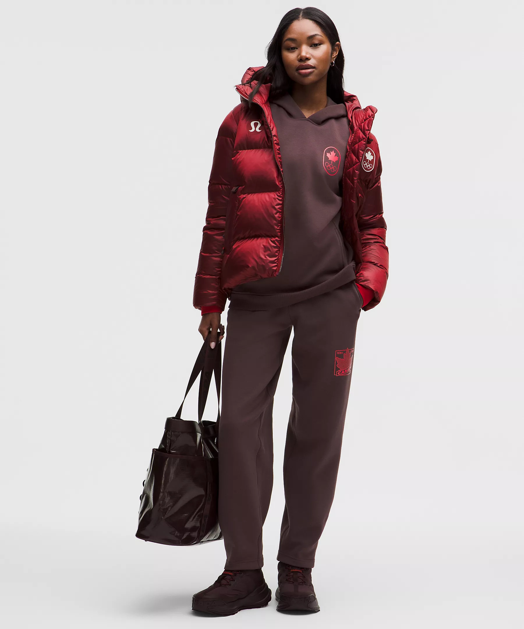 Team Canada Womens Big Cozy Oversized Sweatpant | lululemon (CA)