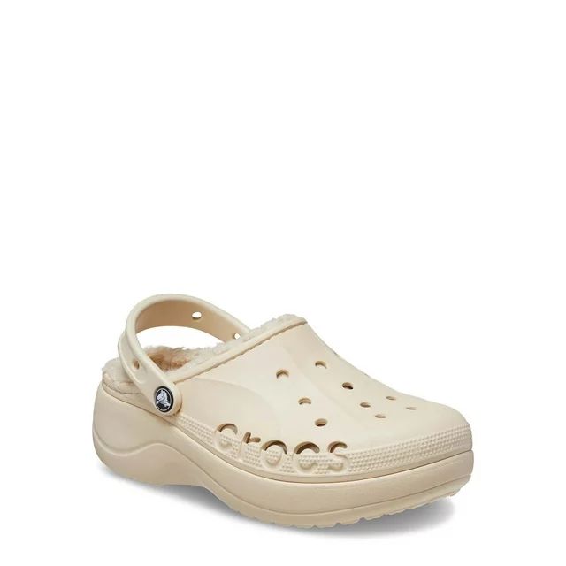 Crocs Women’s Baya Platform Lined Clog Sandals | Walmart (US)