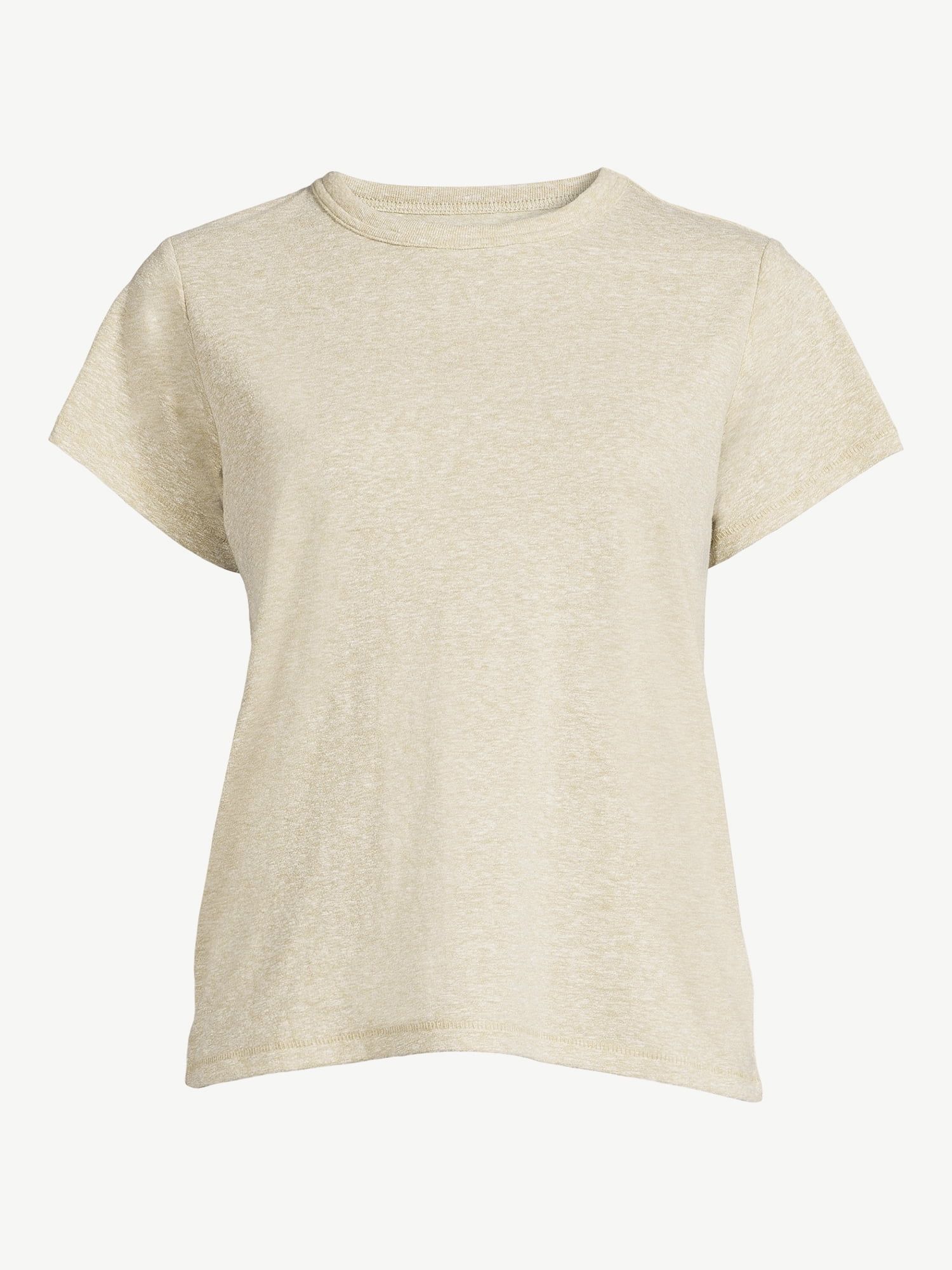 Free Assembly Women's Ringer Tee with Short Sleeves - Walmart.com | Walmart (US)