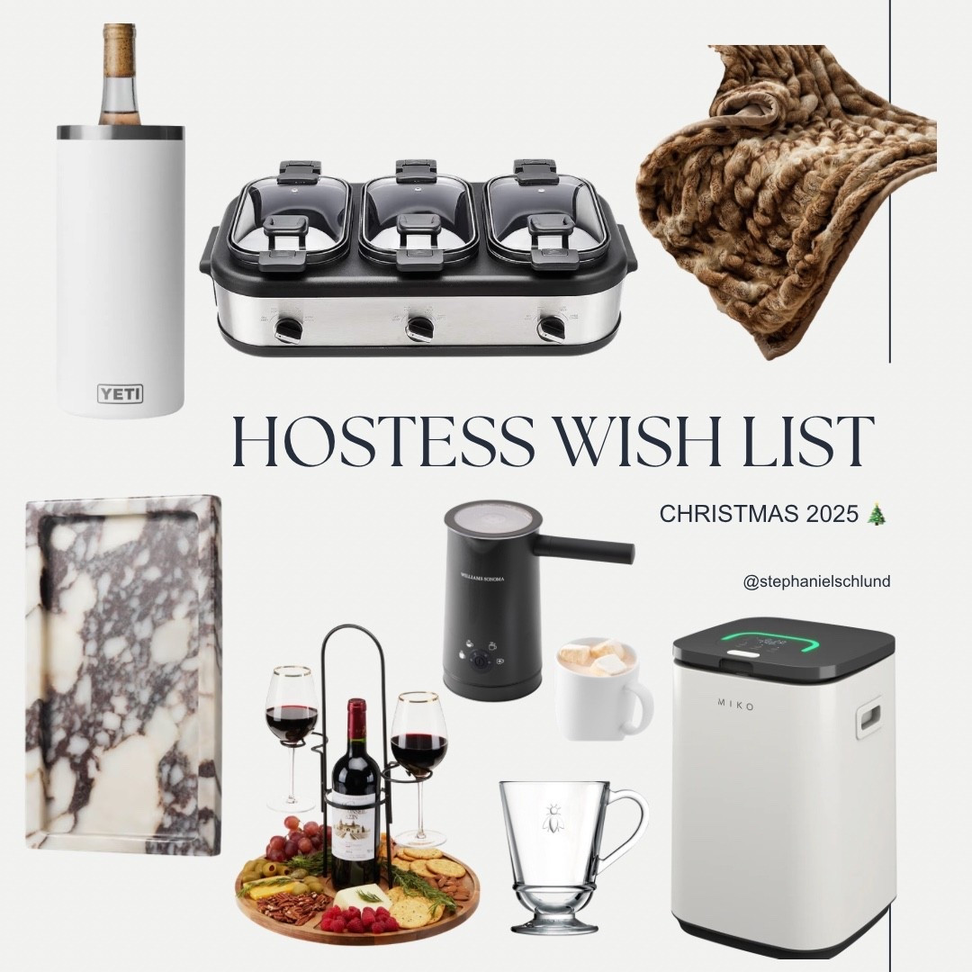 From cozy cocoa makers to a three-section crockpot set, fun wine finds, and charming accessories — these hostess gifts are perfect for thanking the ones opening their homes this season. 🎁✨  

Shop my favorite thoughtful (and festive!) picks to bring a little extra warmth and joy to your next holiday gathering.  

🍷 Tap to shop everything and save for your next celebration!  
#HostessGifts #HolidayEntertaining #GiftGuide #HolidayHome #LTKFinds #HostessWithTheMostess  


#LTKHoliday #LTKGiftGuide