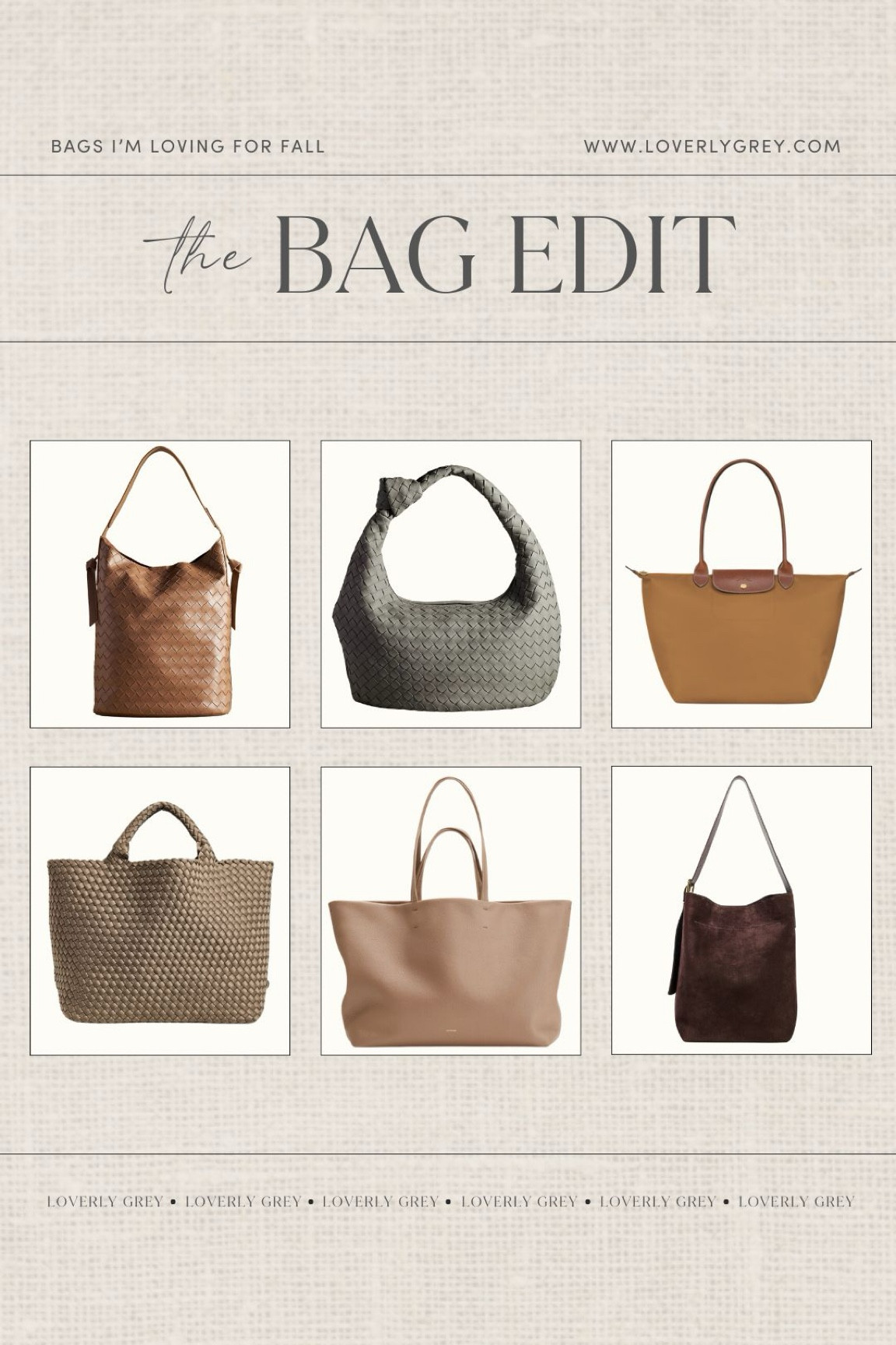 Bags I'm loving for fall. This bucket bag a d Neghedi tote are perfect for fall. Loverly Grey, fall bags

#LTKItBag #LTKSeasonal #LTKStyleTip