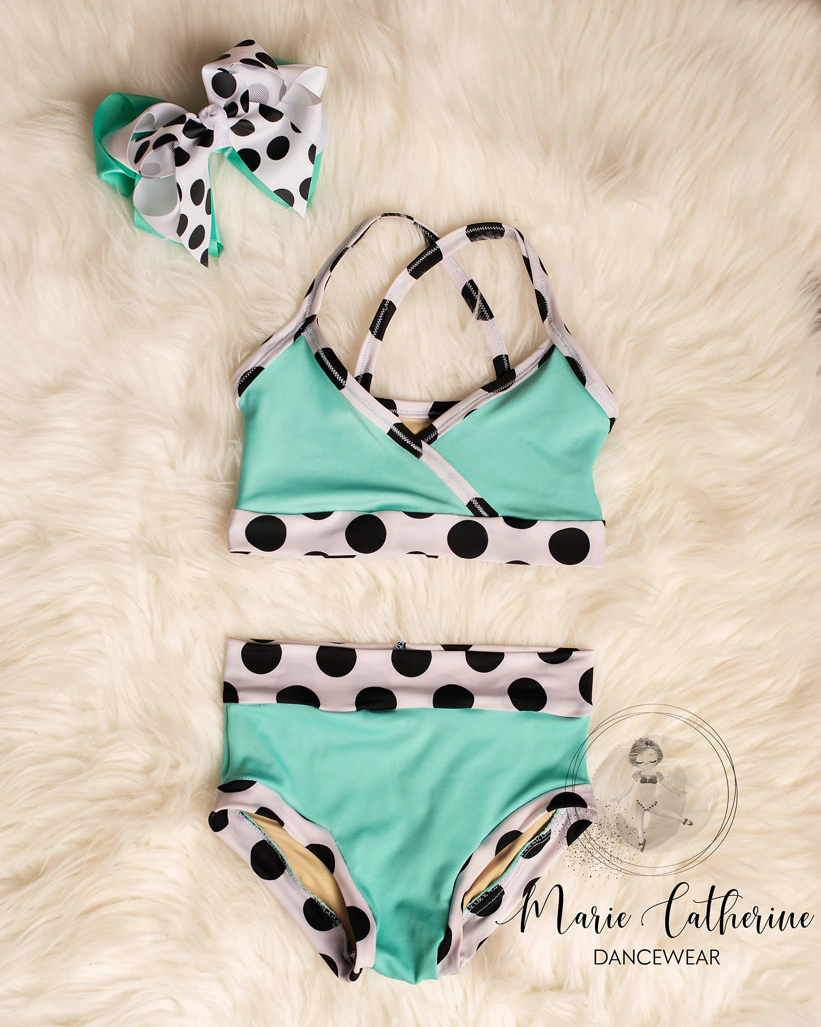 Polka Party set, Dancewear, Girls Dancewear | Etsy (US)