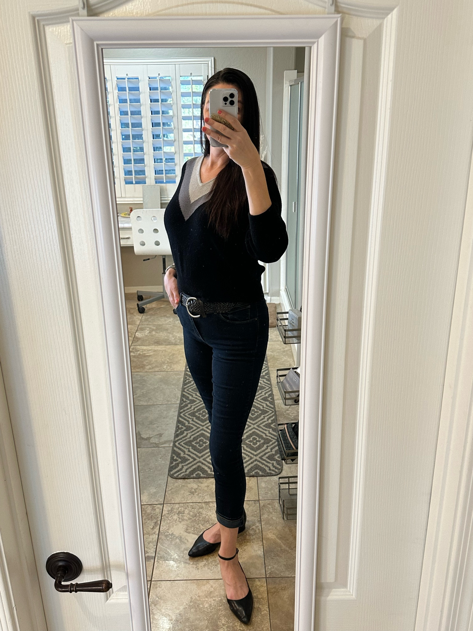 Outfit of The Day! I added a few sweaters similar style 

#LTKbeauty #LTKshoecrush #LTKunder50