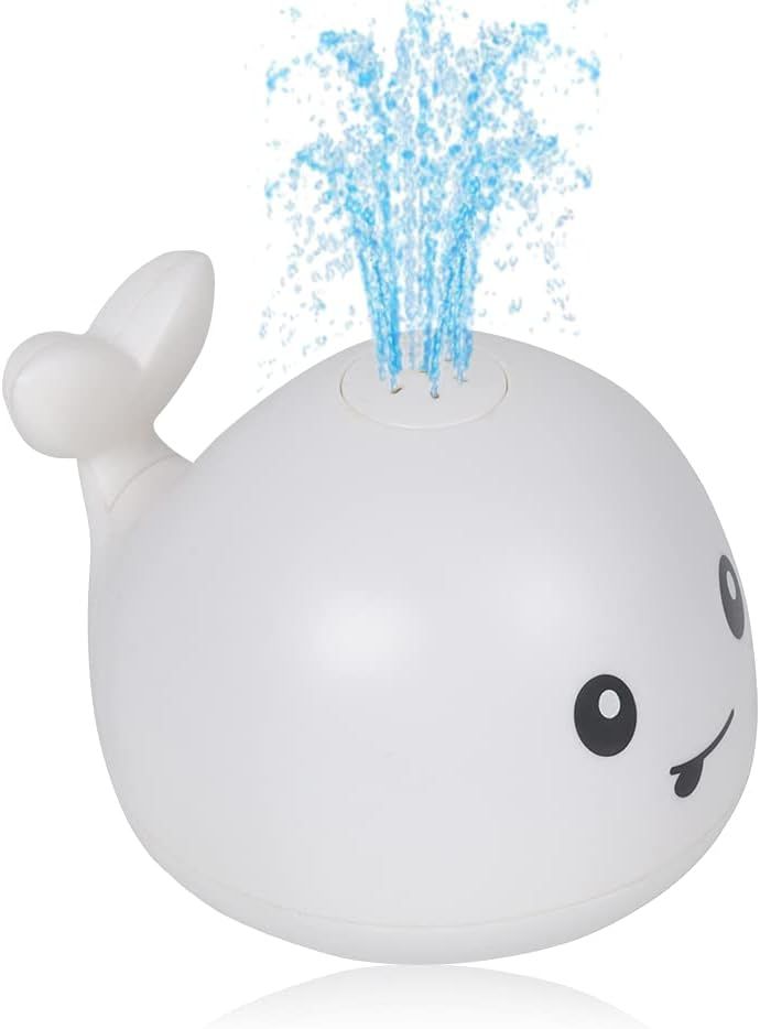 Leipal Baby Bath Toys for Kids Toddlers Pool Toys Light Up Whale Spray Bath Toy Sprinkler Bathtub... | Amazon (US)