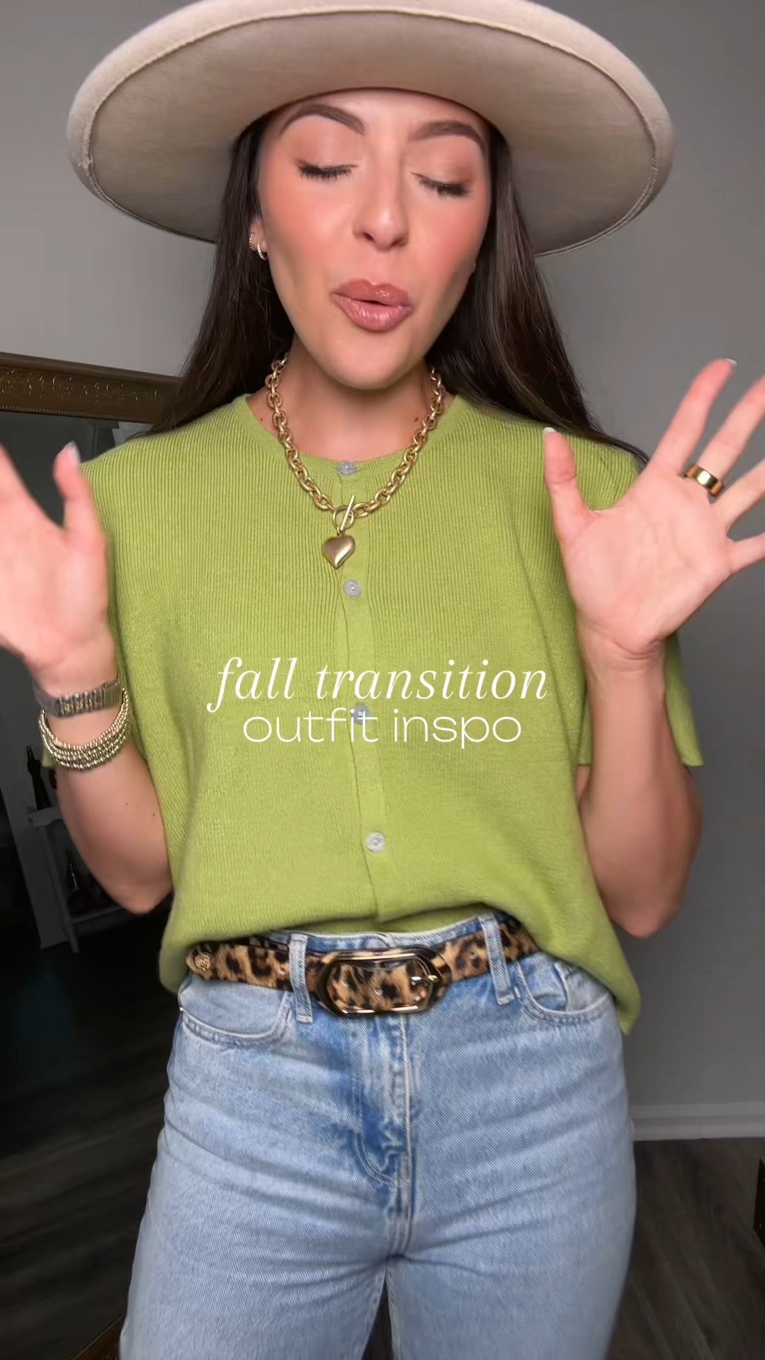Fall transition outfit inspo! 🤍