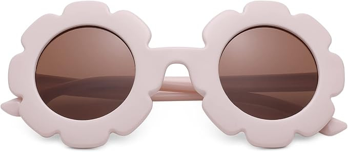 Pro Acme Round Flower Sunglasses for Kids Toddler Flexible Cute UV 400 Protection Polarized Glass... | Amazon (US)