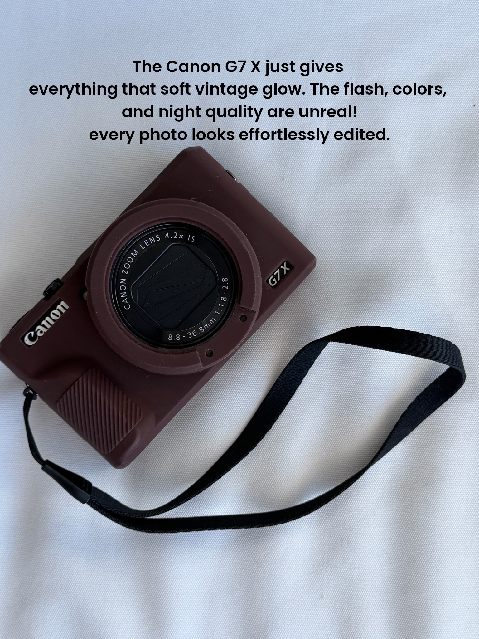 I don’t go anywhere without my Canon G7X! I also linked the adapter I used to instantly transfer all of the photos from my camera to my iPhone.

#LTKWorkwear #LTKU