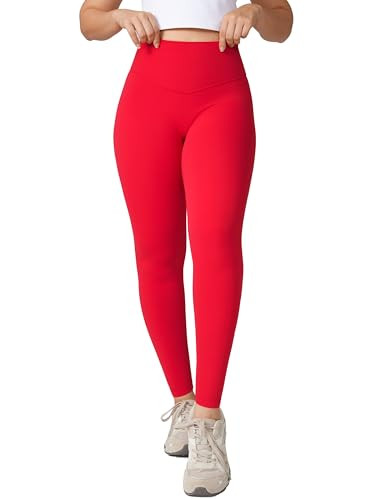 UNISSU Hugcurve No Front Seam Full Length High Waisted Workout Leggings for Women Buttery Yoga Pa... | Amazon (US)