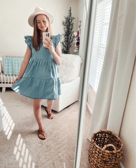 I love this denim babydoll dress! I think it's perfect for spring. I paired it with a beige fedora and Tory Burch miller sandals 

#founditonamazon #amazonfashion 

#LTKSeasonal #LTKstyletip #LTKfindsunder50